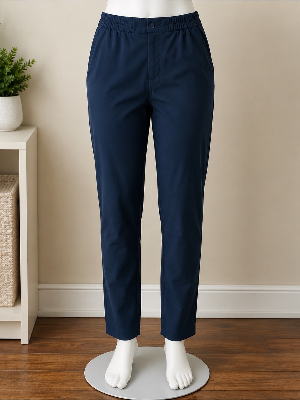 Banana Republic Air Stretch Pants Navy Blue Size Small